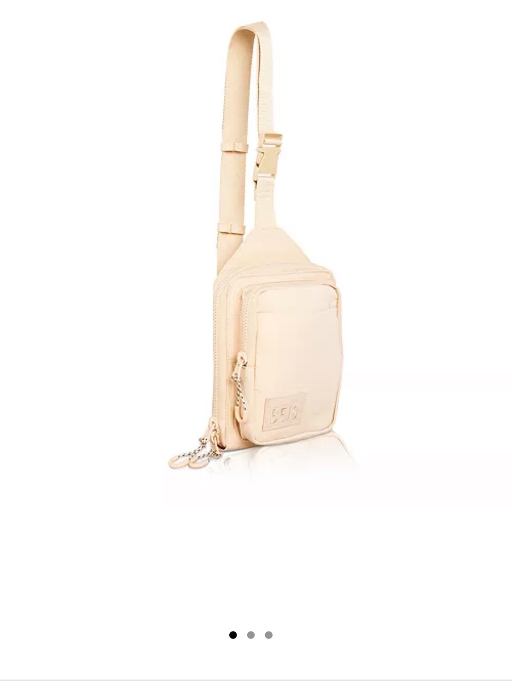 BEIS Blush Beige Sling Bag